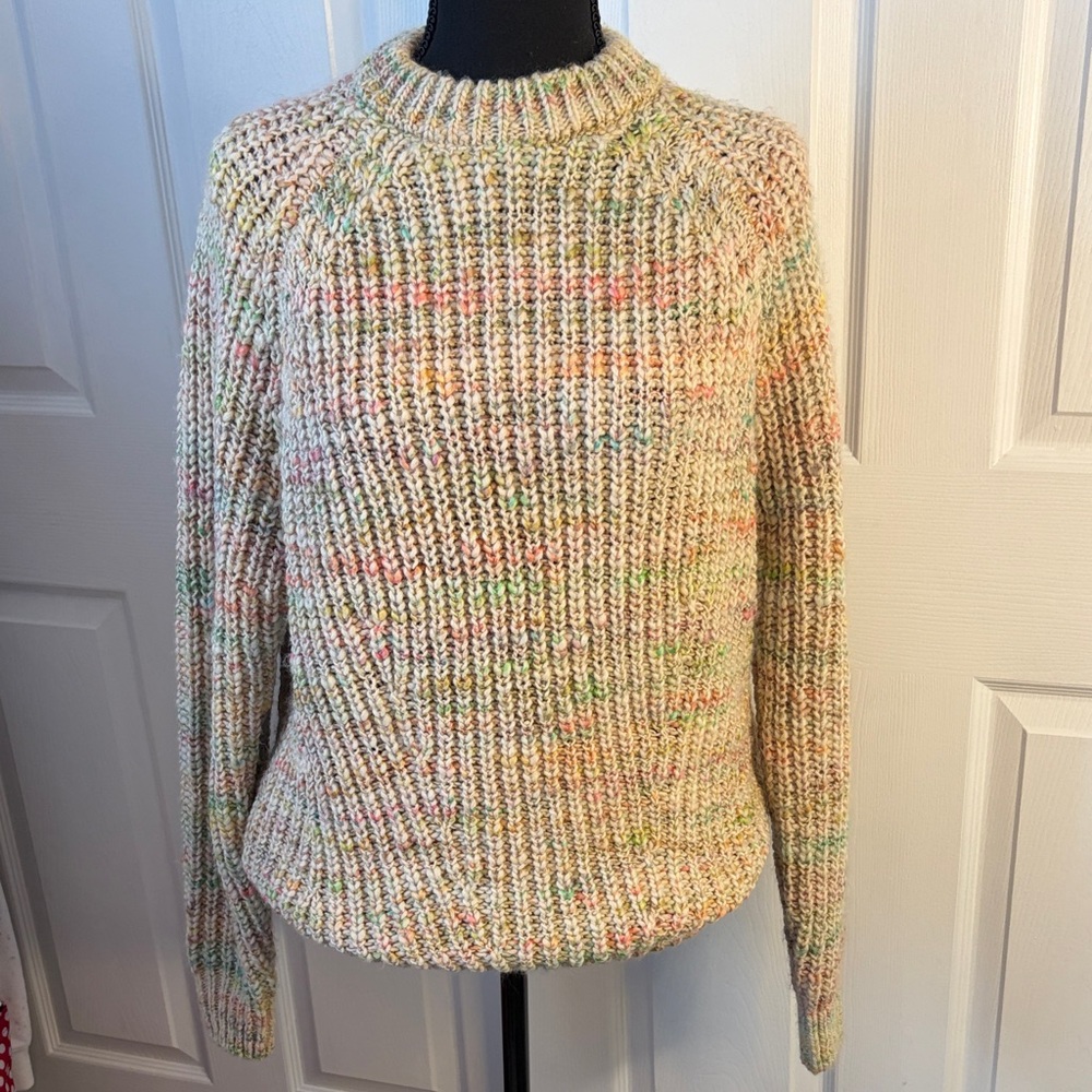 Scotch & Soda Chunky Multi Rib Knit Pullover Sweater size small